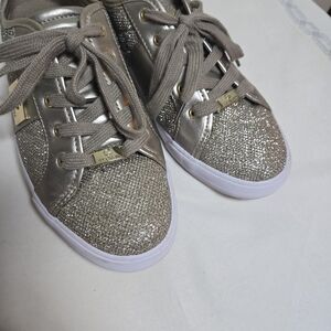 Women's Sparkling Gold Sneakers